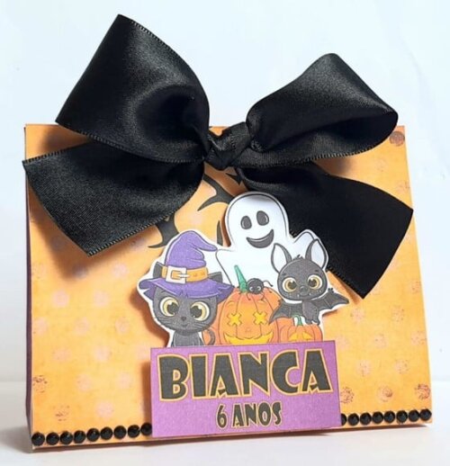 Caixa Sacolinha Lembrancinha de Festa Halloween