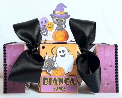 Caixa Bala Halloween