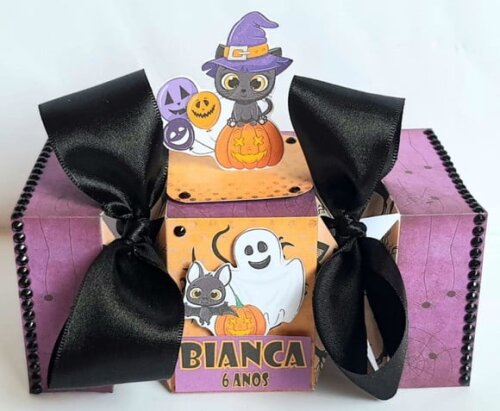 Caixa Bala Halloween
