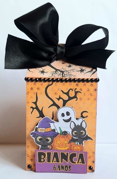 Caixa Milk Halloween