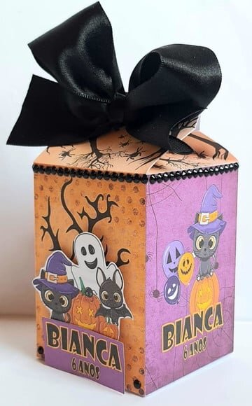 Caixa Milk Halloween