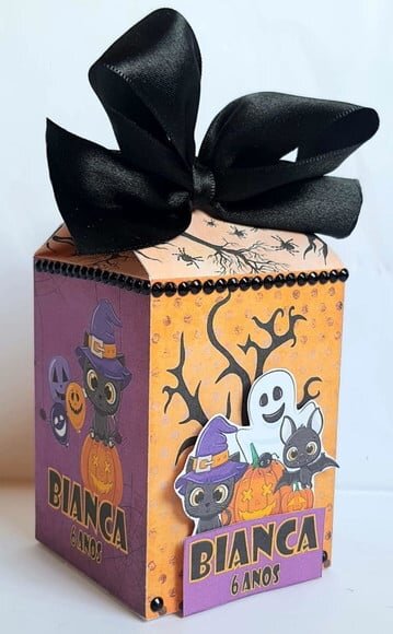 Caixa Milk Halloween