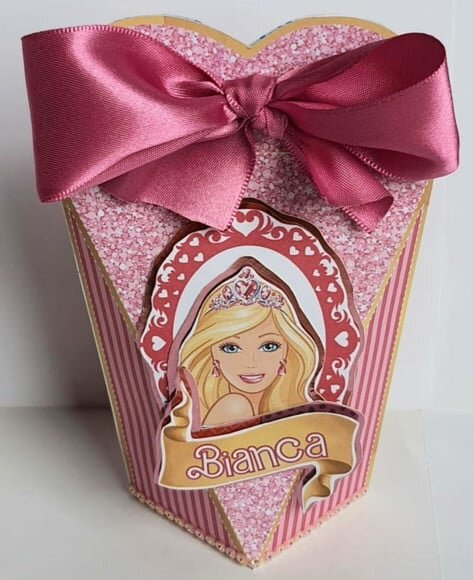 Caixa Coração Barbie