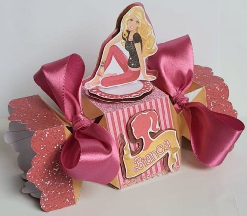 Caixa Bala Barbie