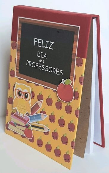Bloco de Capa Dura Dia dos Professores