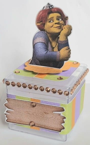 Caixa Acrílica Lembrancinha Shrek