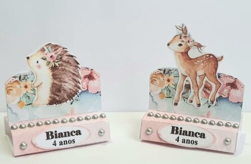 Kit 50 Lembrancinhas de Festa Bosque Encantado