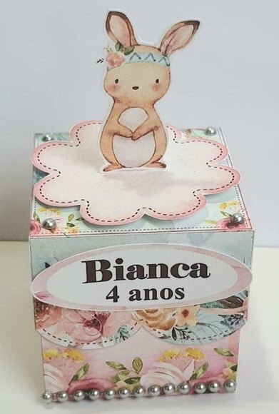 Caixa Cubo Bosque Encantado