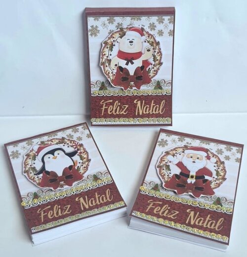 Bloquinho de Anotações Natal