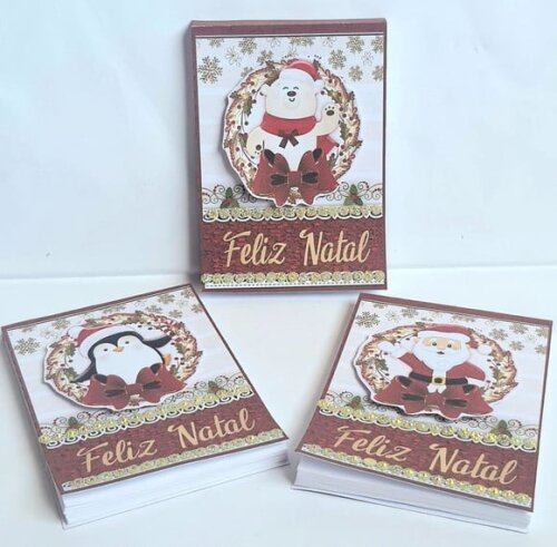 Bloquinho de Anotações Natal
