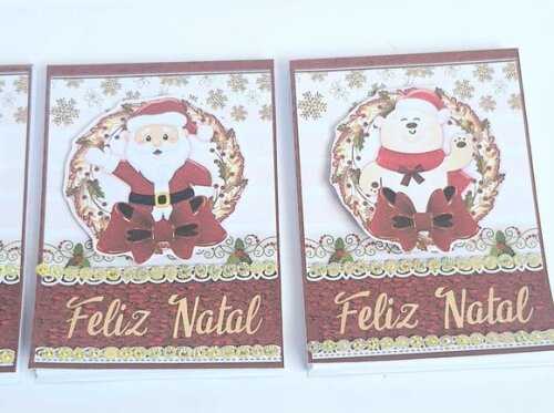 Bloquinho de Anotações Natal