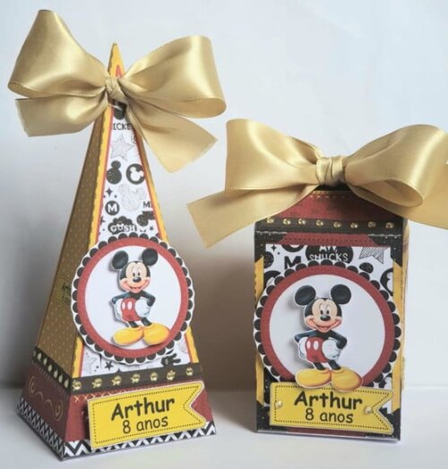 Kit de 50 Lembrancinhas para Festa Mickey