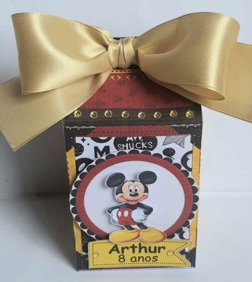 Caixa Milk Mickey