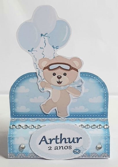 Porta Bis Duplo Urso Baloeiro