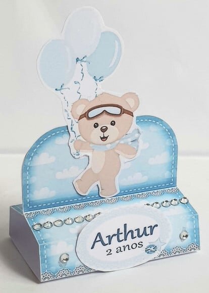 Porta Bis Duplo Urso Baloeiro