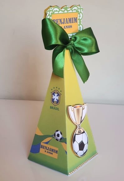 Caixa Cone Seleção Brasileira Futebol