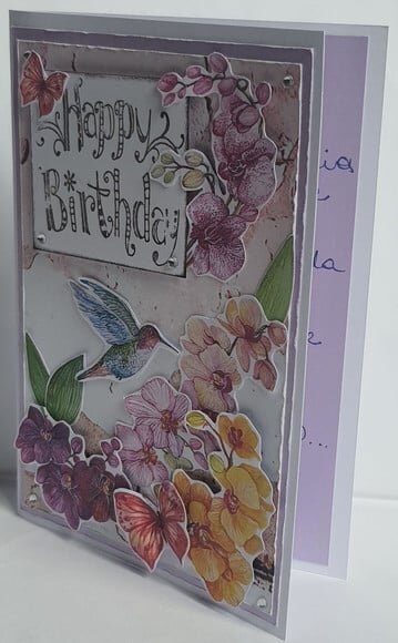 Cartão Orquídeas
