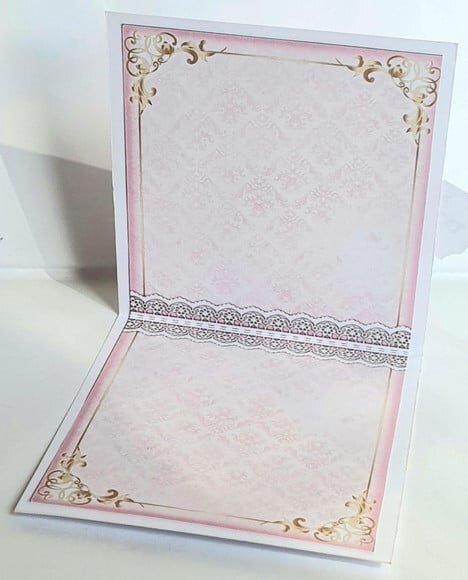 Convite Ursa Princesa Rosa