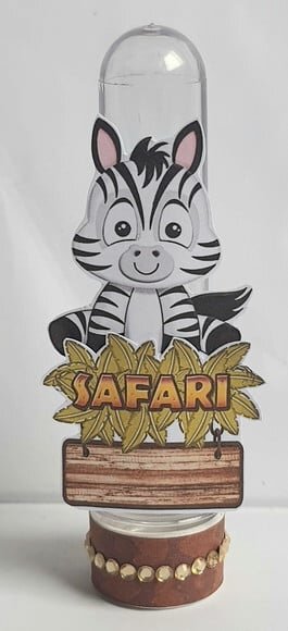 Tubete Lembrancinha para Festa Safari