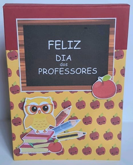 Bloco de Capa Dura Dia dos Professores