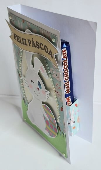 Cartão de Páscoa Bis Extra