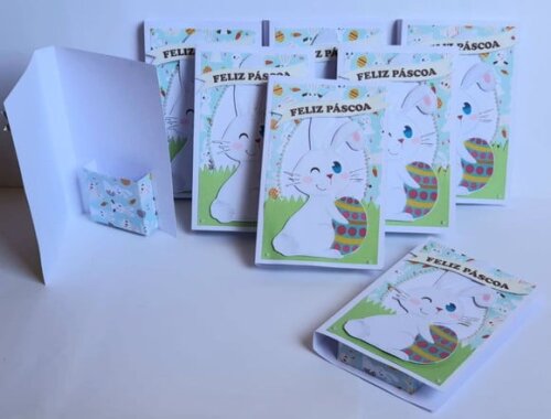 Cartão de Páscoa Bis Extra