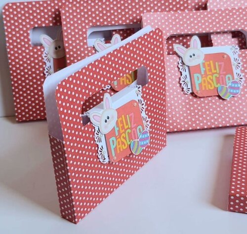 Caixa Sacola para Kit Kat