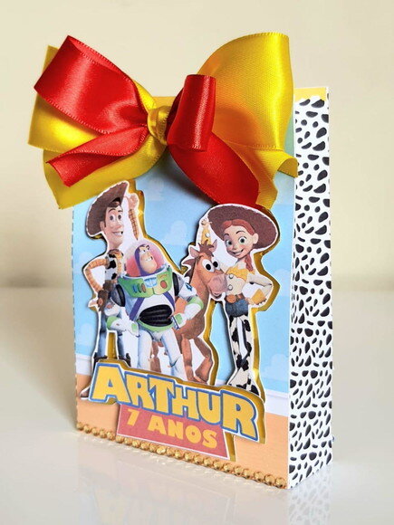 Caixa sacolinha Toy Story