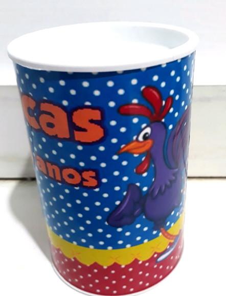 Cofrinho personalizado Galinha Pintadinha