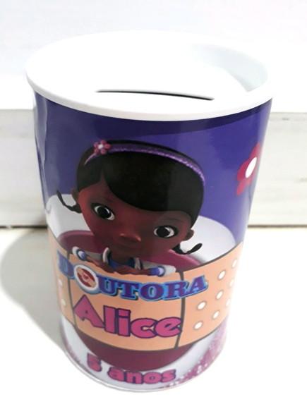 Cofrinho personalizado Doutora Brinquedos