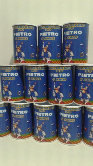 Cofrinho personalizado Sonic