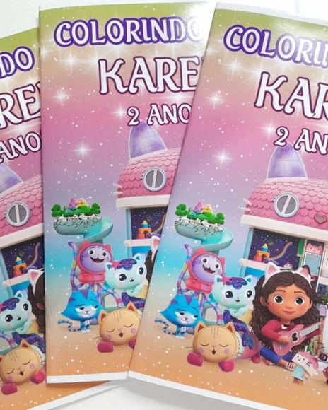 Kit de Colorir a Casa Mágica de Gabby