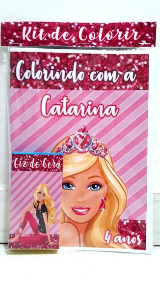 Kit de colorir Barbie