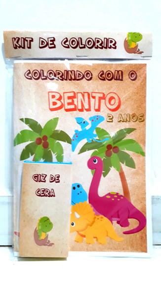 Kit de colorir Dinossauro Cute