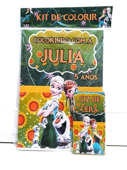 Kit de colorir Frozen Fever
