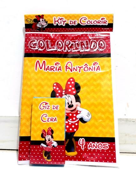 Kit de colorir Minnie