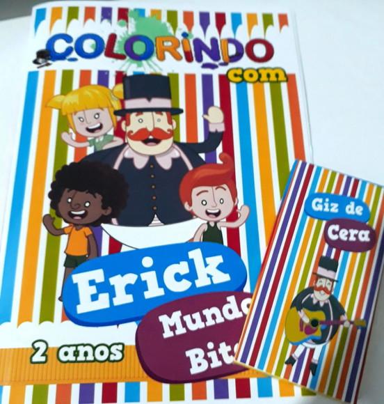 Kit de colorir Mundo Bita