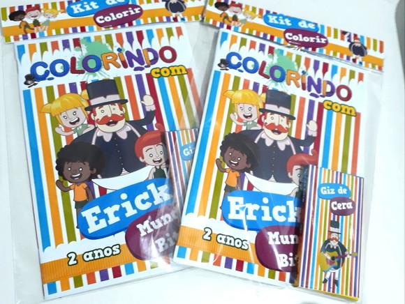 Kit de colorir Mundo Bita