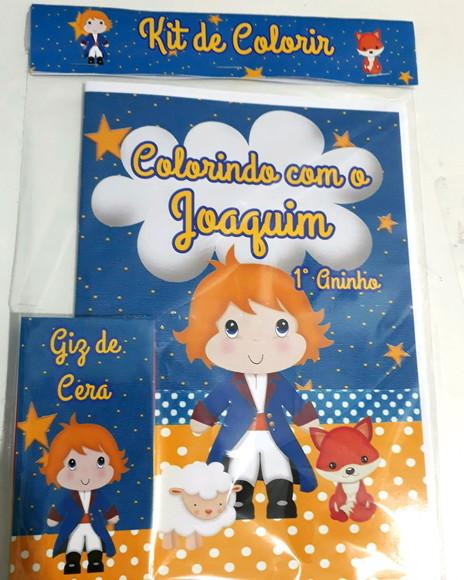 Kit de colorir Pequeno Príncipe