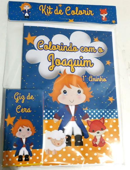 Kit de colorir Pequeno Príncipe