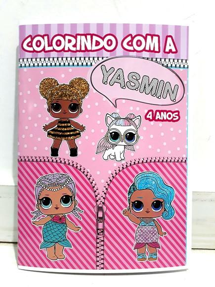 Lembrancinha Kit de colorir LOL