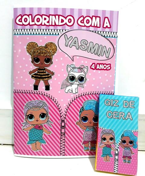 Lembrancinha Kit de colorir LOL