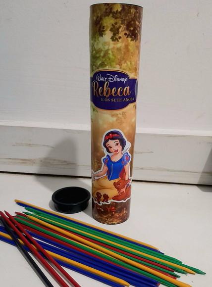 Lembrancinha Personalizada Jogo de Varetas Branca Neve Luxo