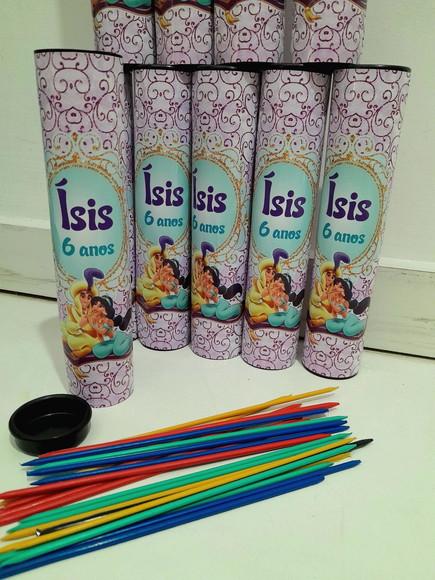 Lembrancinha Personalizada Jogo de Varetas Jasmyne