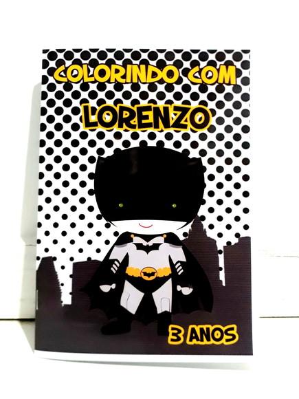 Livro Colorir Lembrancinha Batman Cute