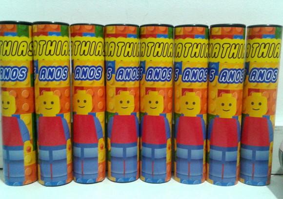 Lembrancinha Personalizada Jogo de Varetas Lego