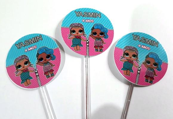 Toppers para docinho Lol
