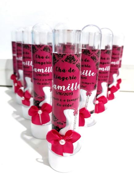 Tubete personalizado Chá de Lingerie