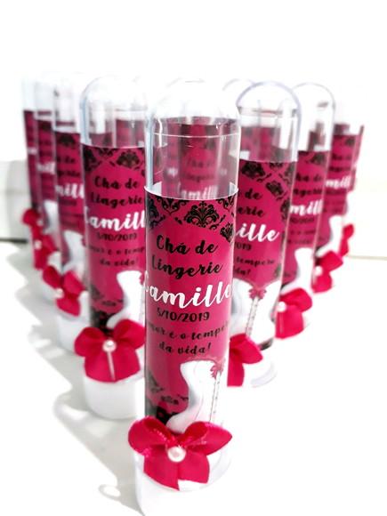 Tubete personalizado Chá de Lingerie