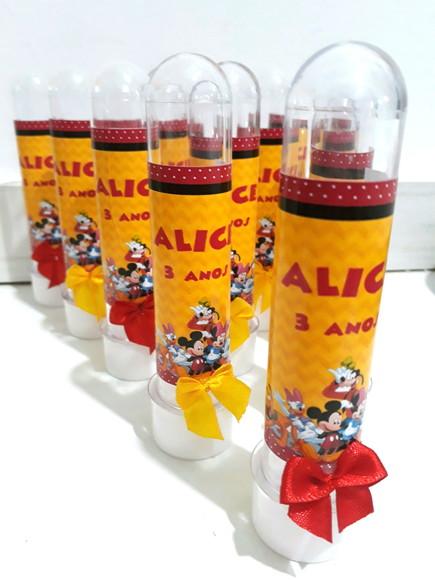 Tubete personalizado Turma Mickey